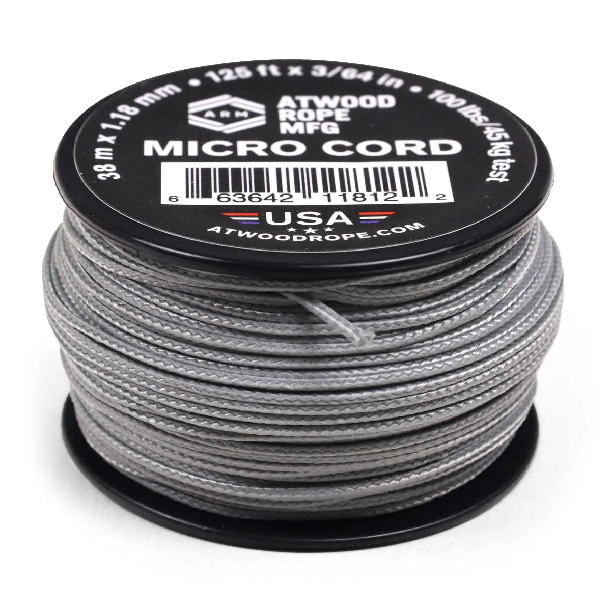 1.18mm Micro Cord - Grey