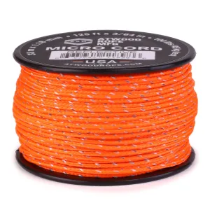 1.18mm Micro Cord Reflective - Neon Orange