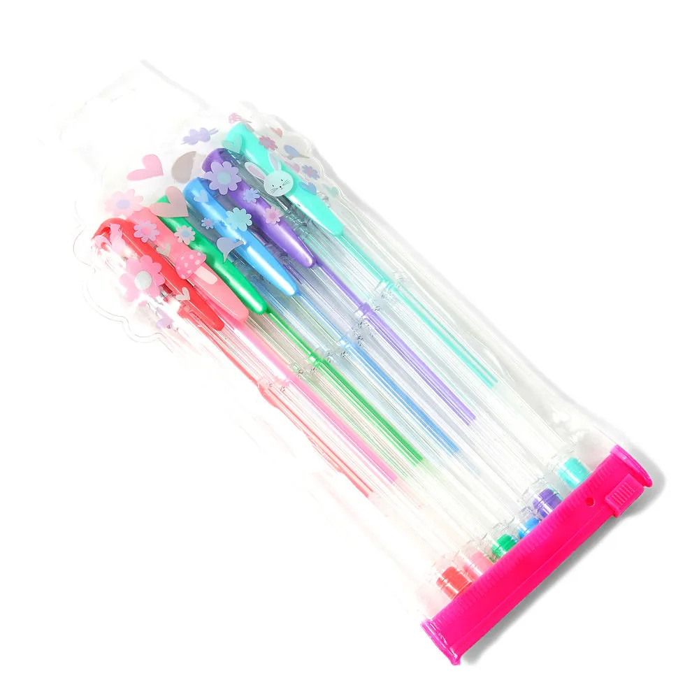 Accessorize London Girl's Multi Woodland Pen Set Of 6