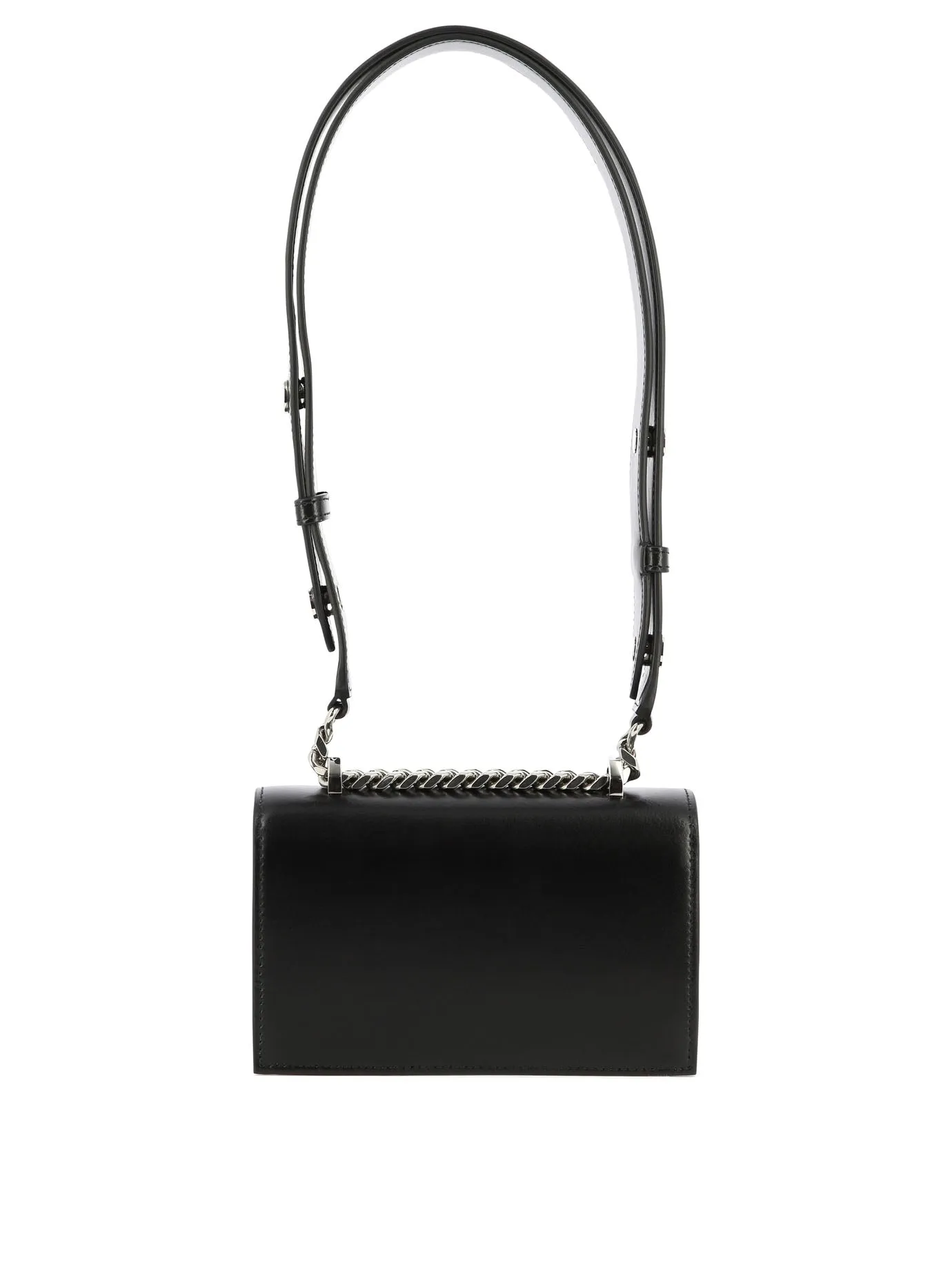 Alexander McQueen The Biker Mini Jewelled Crossbody Bag