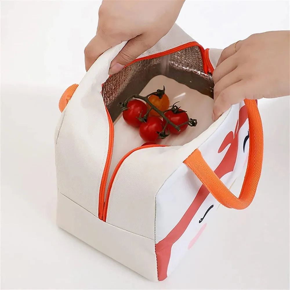 Aluminum foil thick thermal insulation bag for kids (Fox) 1 pc