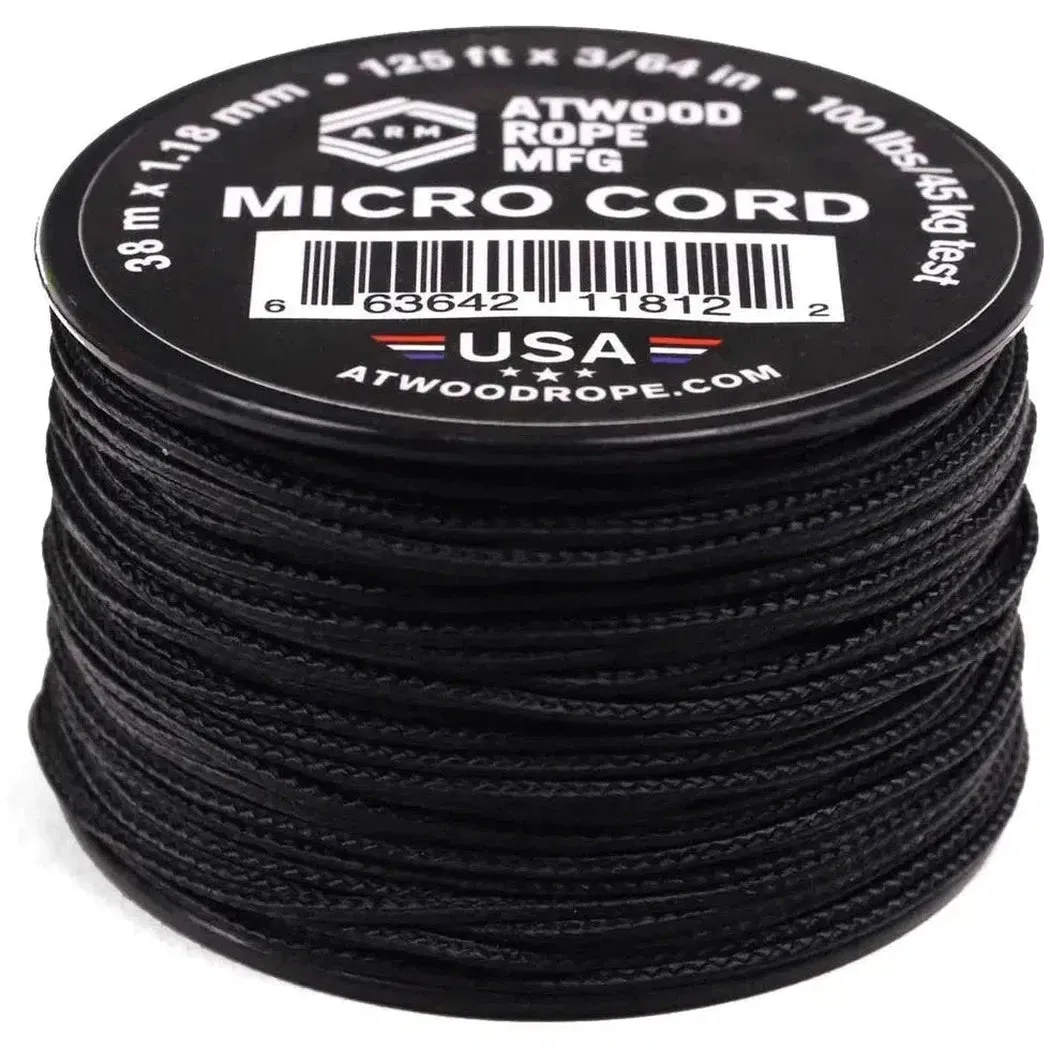 Atwood Rope Micro Cord - 100 LB  - 1.18MM X 125 FT Spool