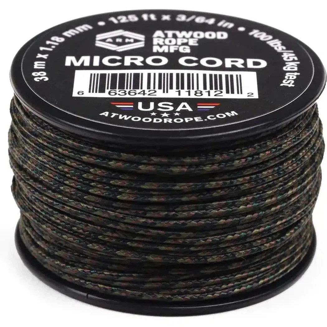 Atwood Rope Micro Cord - 100 LB  - 1.18MM X 125 FT Spool