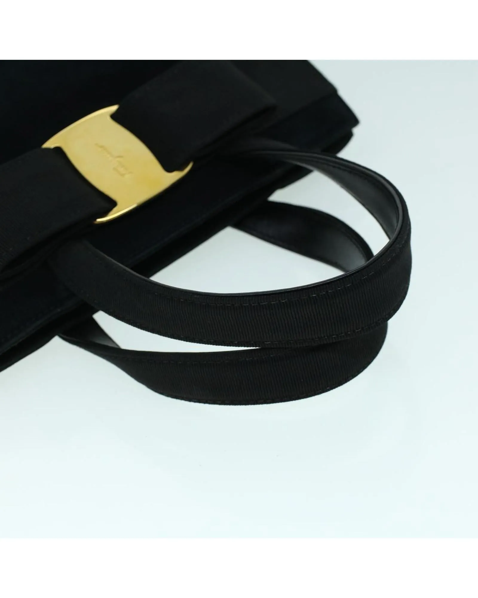 Authentic Black Suede Hand Bag