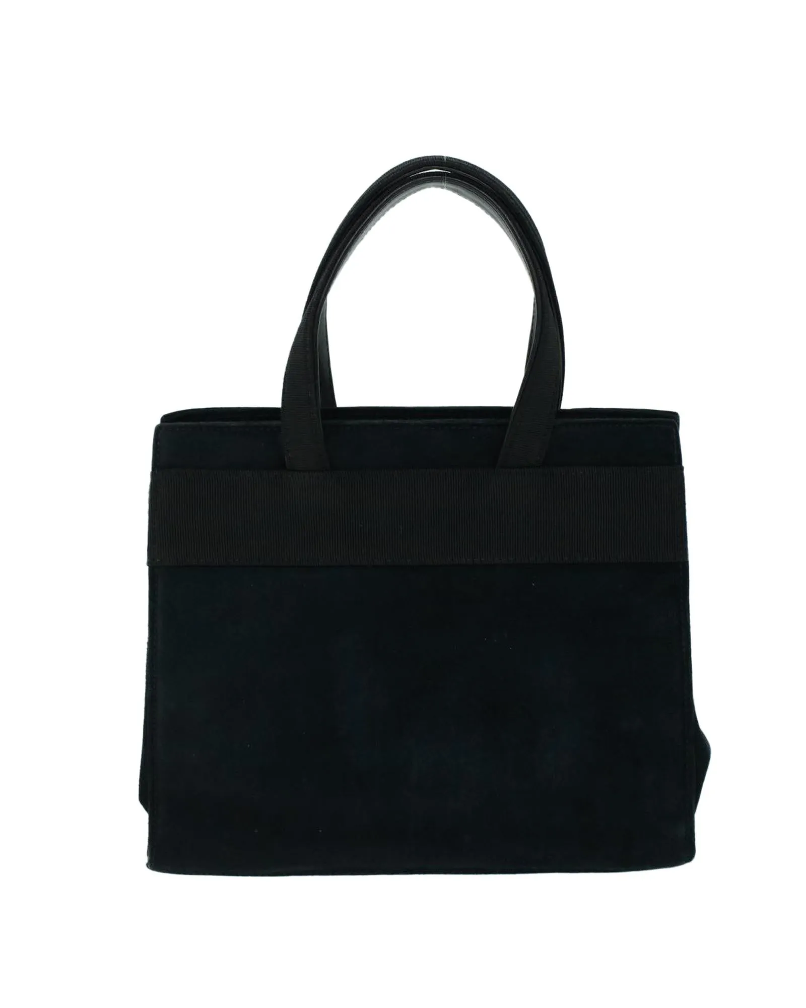 Authentic Black Suede Hand Bag