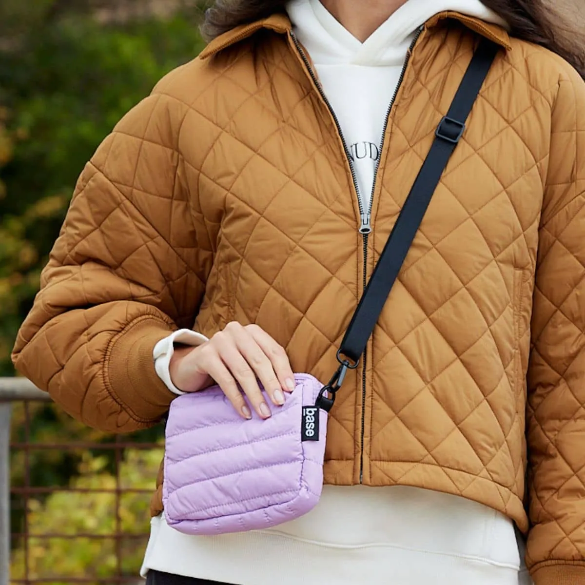 Base Cloud Collection - Mini Base Crossbody Bag - Lilac