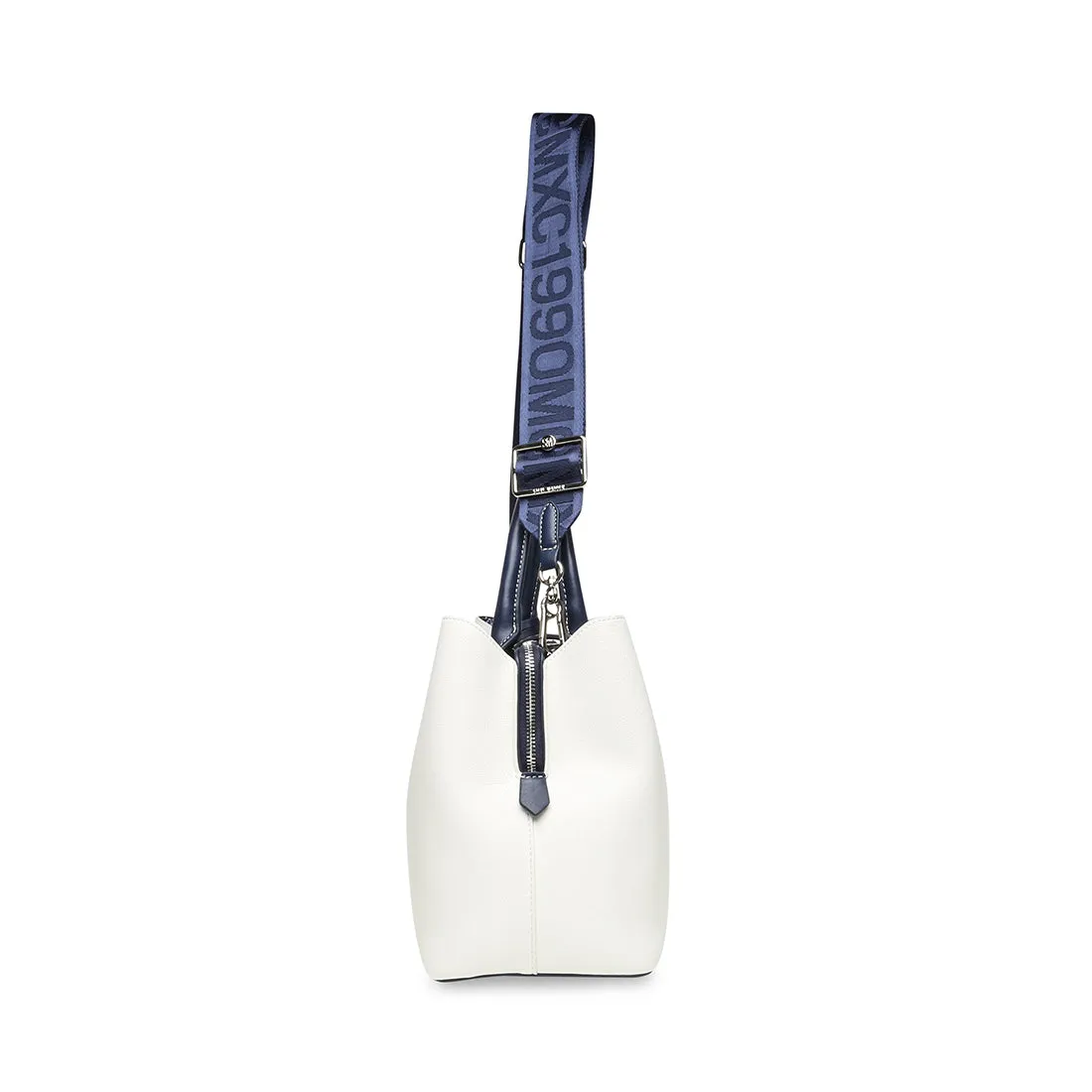 Bkess-B Crossbody Bag NAVY/WHITE