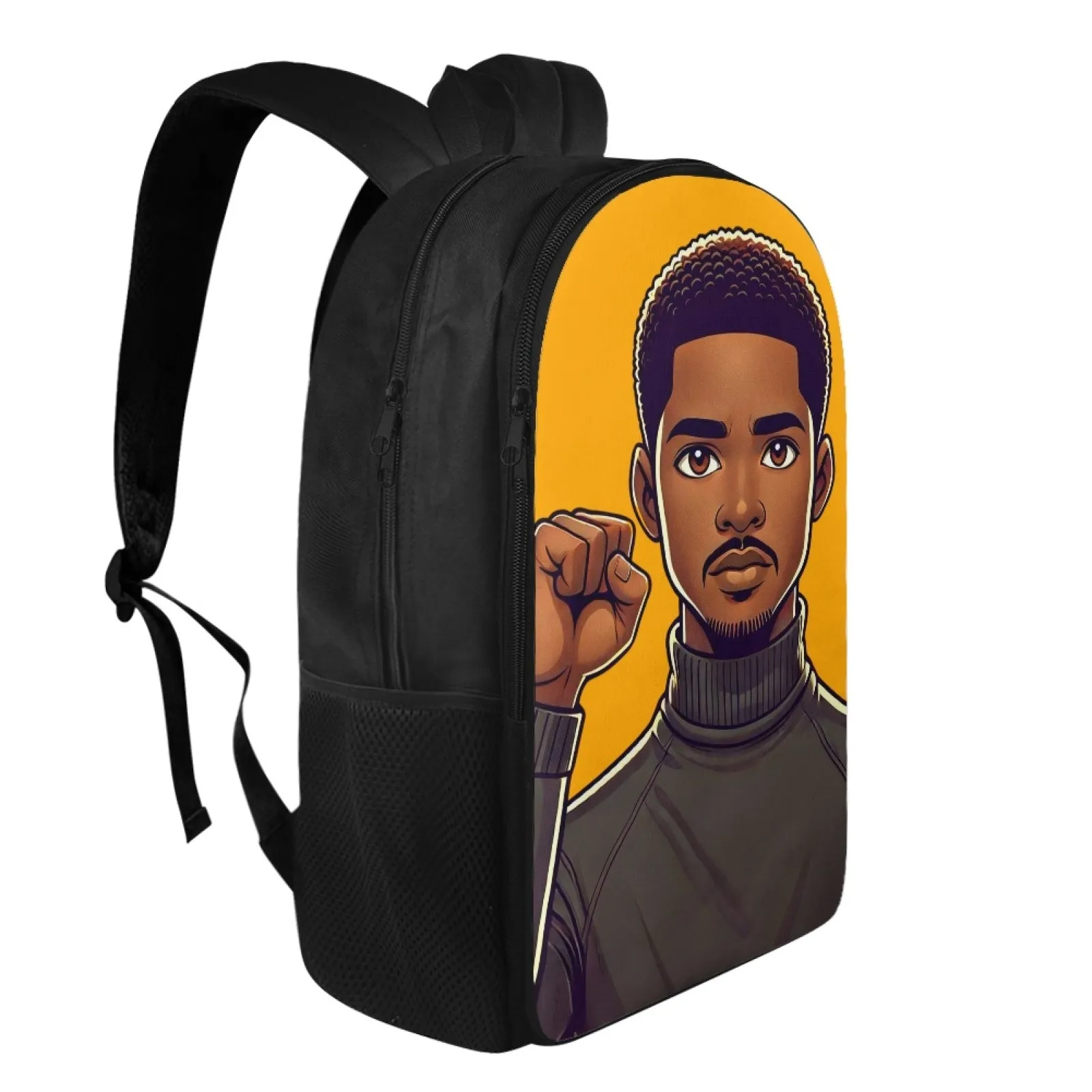 Black And Proud Man - Backpack