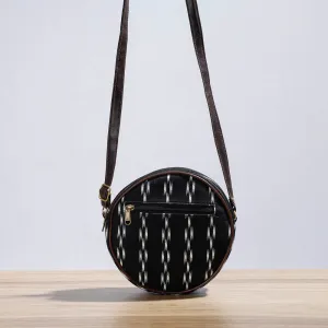 Black - Kutch Handcrafted Cotton Sling Bag