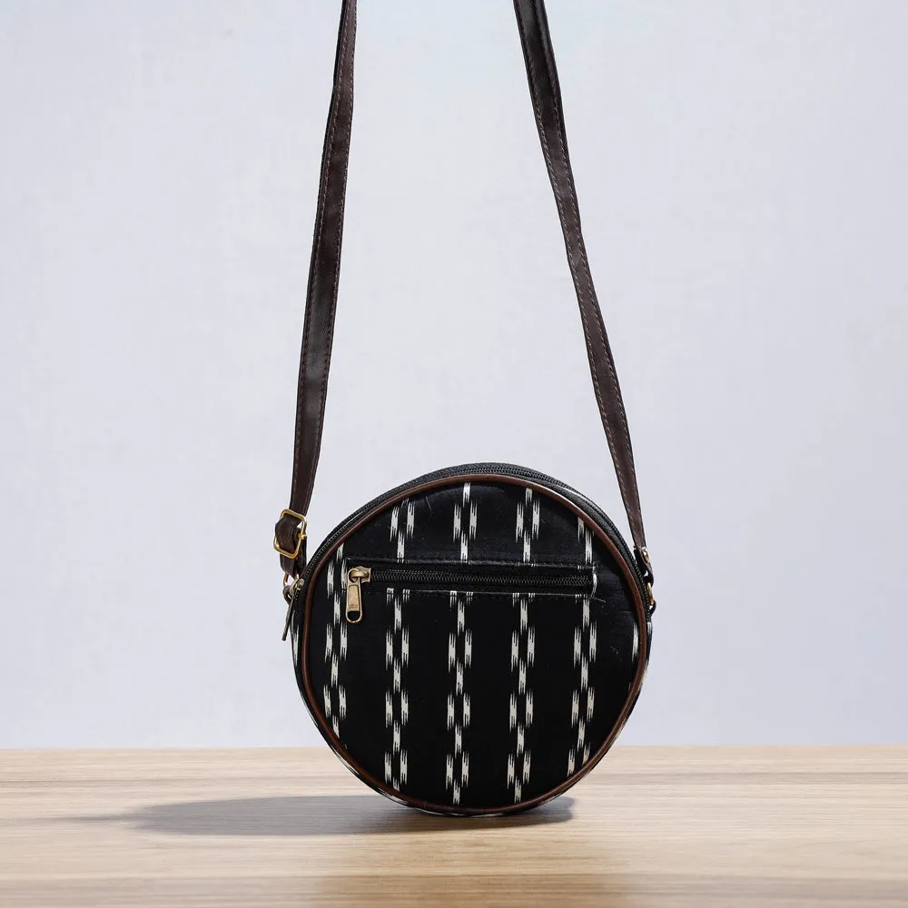 Black - Kutch Handcrafted Cotton Sling Bag