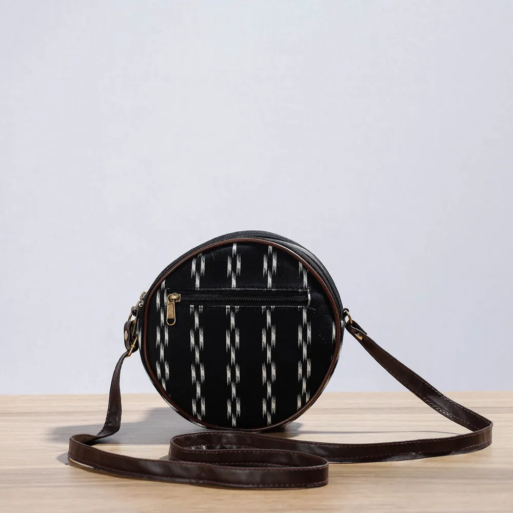 Black - Kutch Handcrafted Cotton Sling Bag