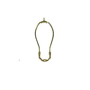 Brass Lamp Harps, 8 inch