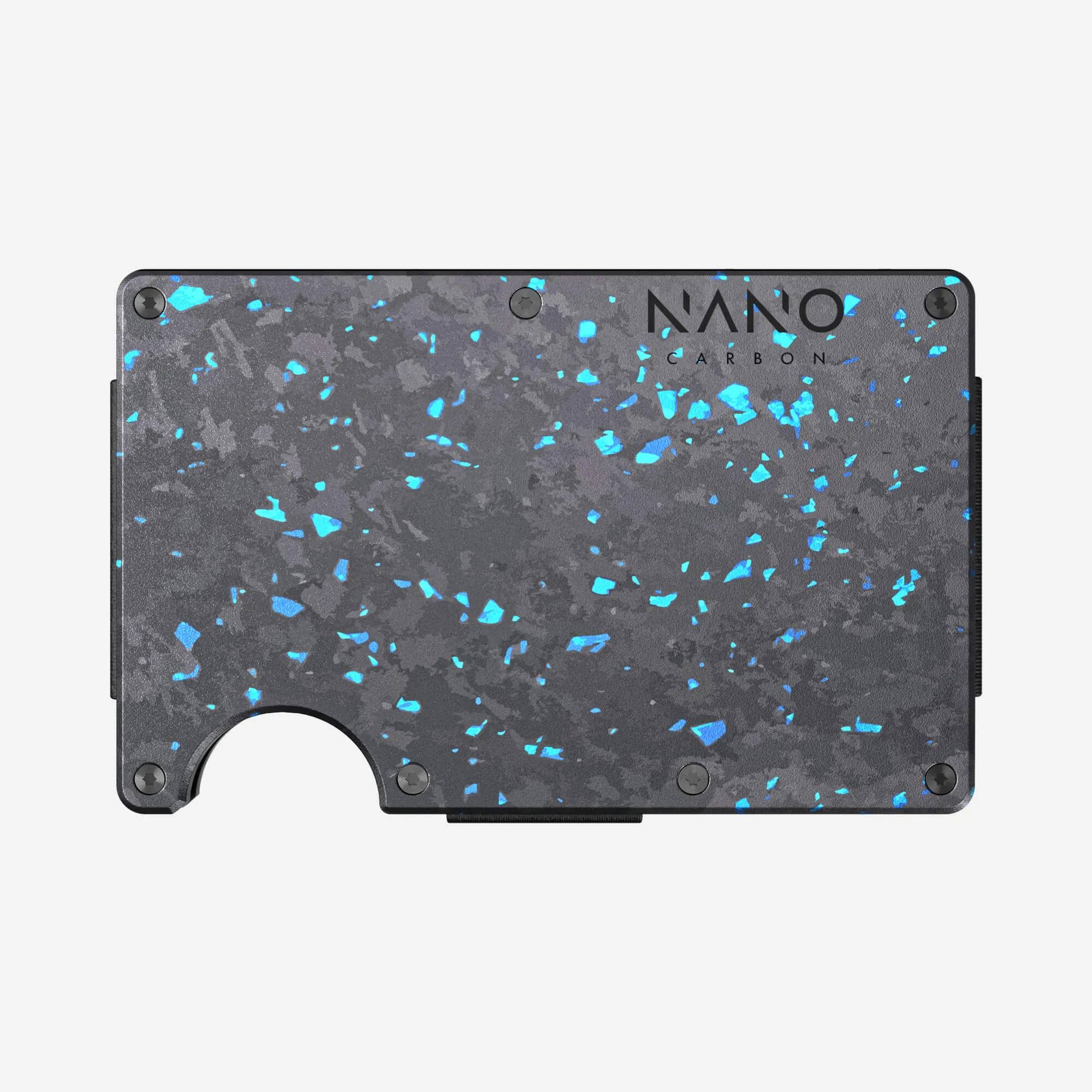 Cash Strap Wallet (Nero/Azzuro)