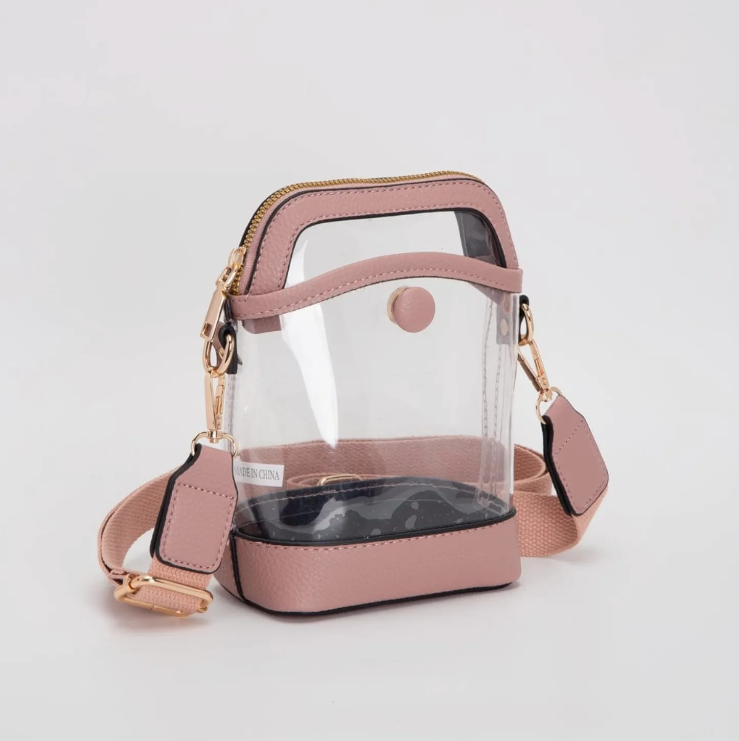 Clear As Day Mini Clear Crossbody Bag