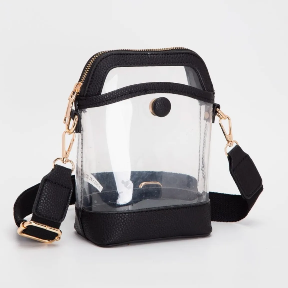 Clear As Day Mini Clear Crossbody Bag