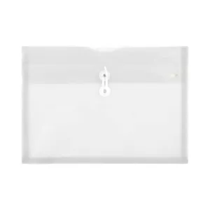 Clear Side Loading Letter Size String Envelope