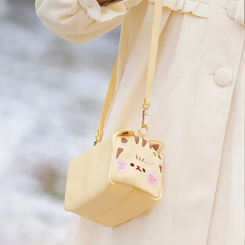 Cute Cat Loaf Crossbody Bags