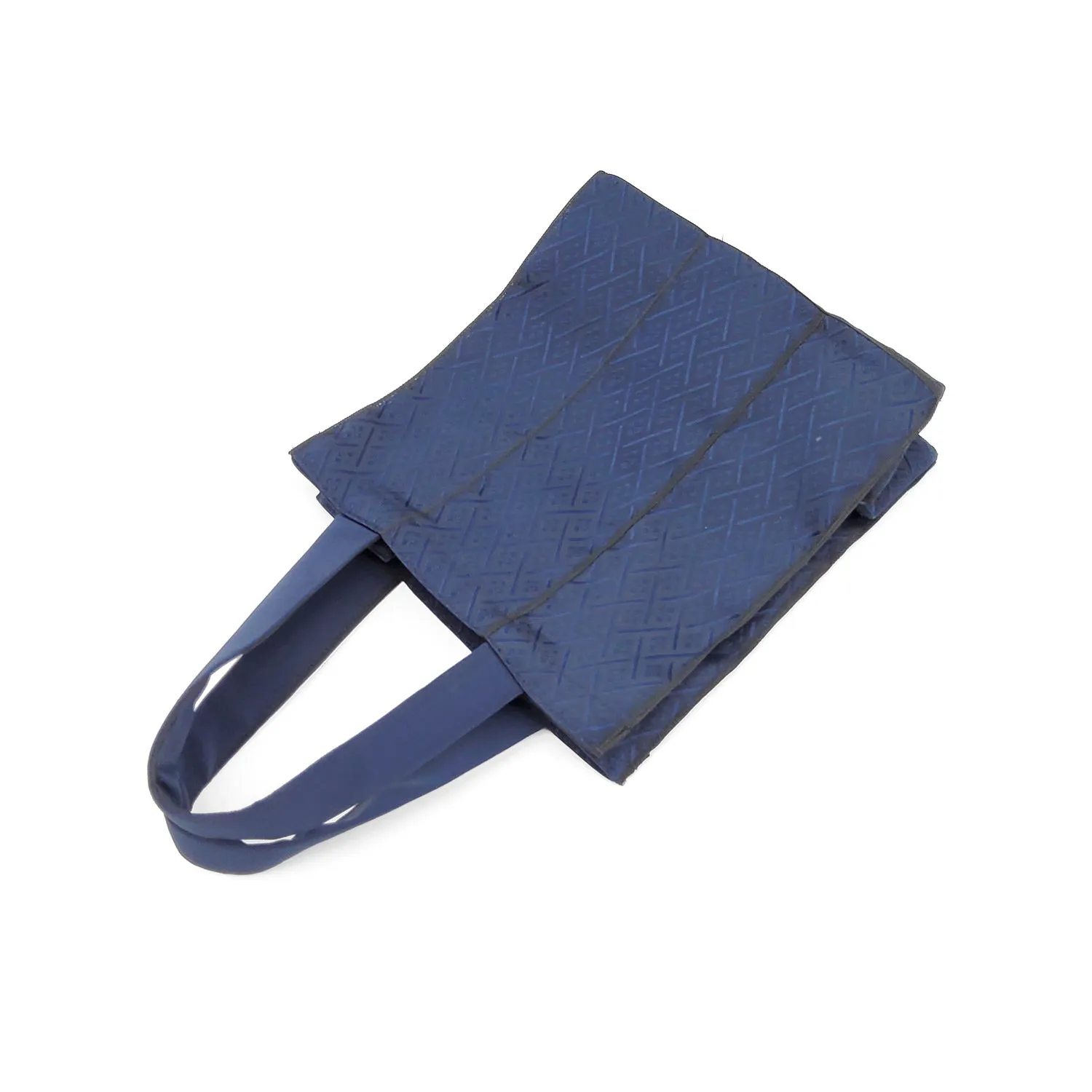 Dark Blue Mini Tote Bag