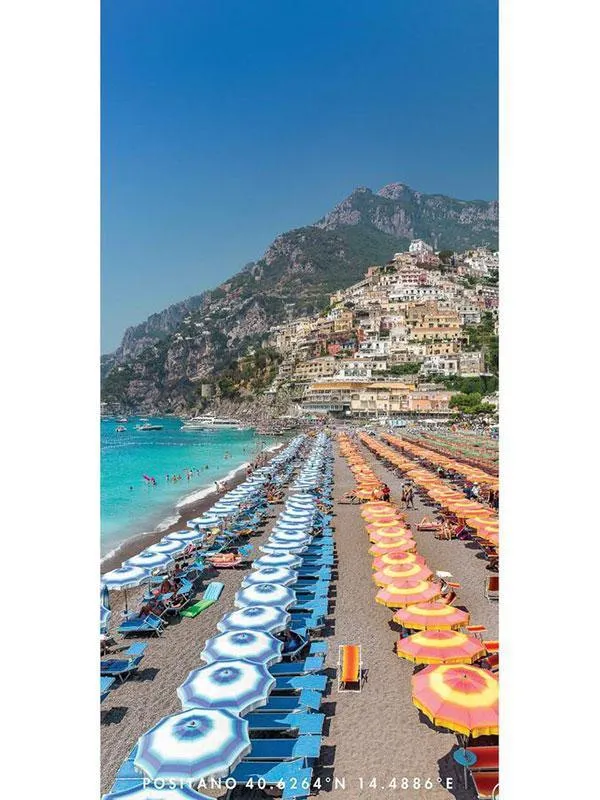 Destination Towels - Positano Summer sand free beach towel