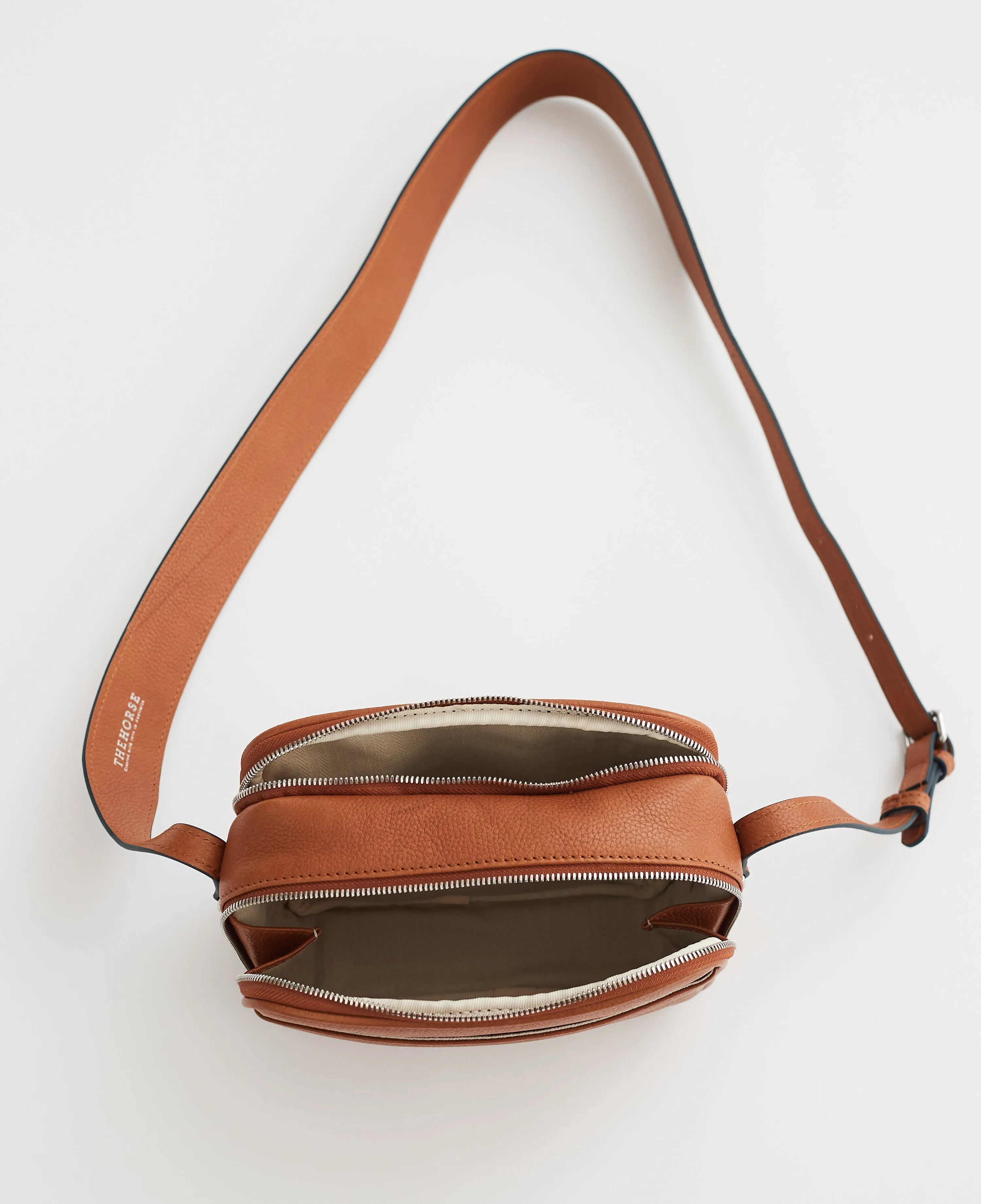 Dylan Crossbody Bag: Tan