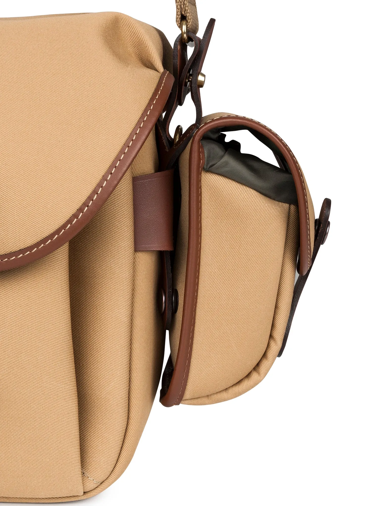 End Pockets - Khaki Canvas / Tan Leather / AVEA 7