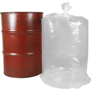 Flexible Round Bottom Plastic Drum Liners - 26 x 36 - 15 Gallon