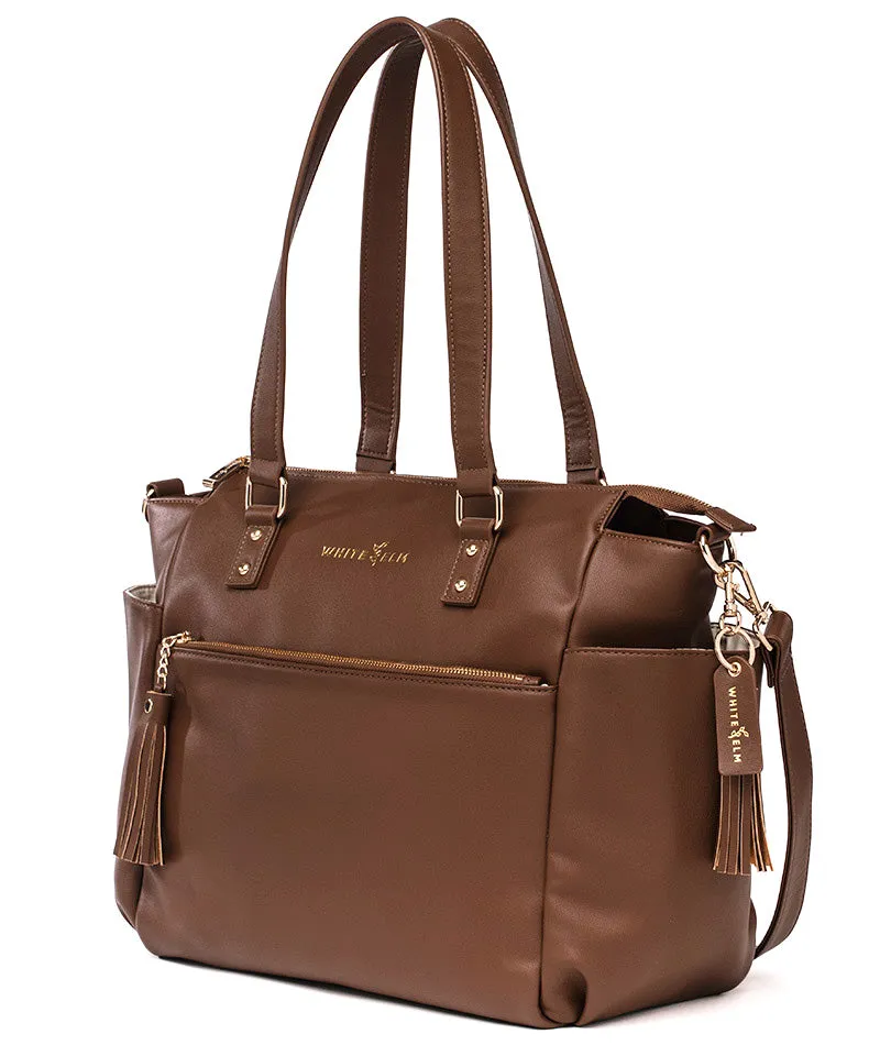 Gemini Convertible Backpack - Coffee Brown