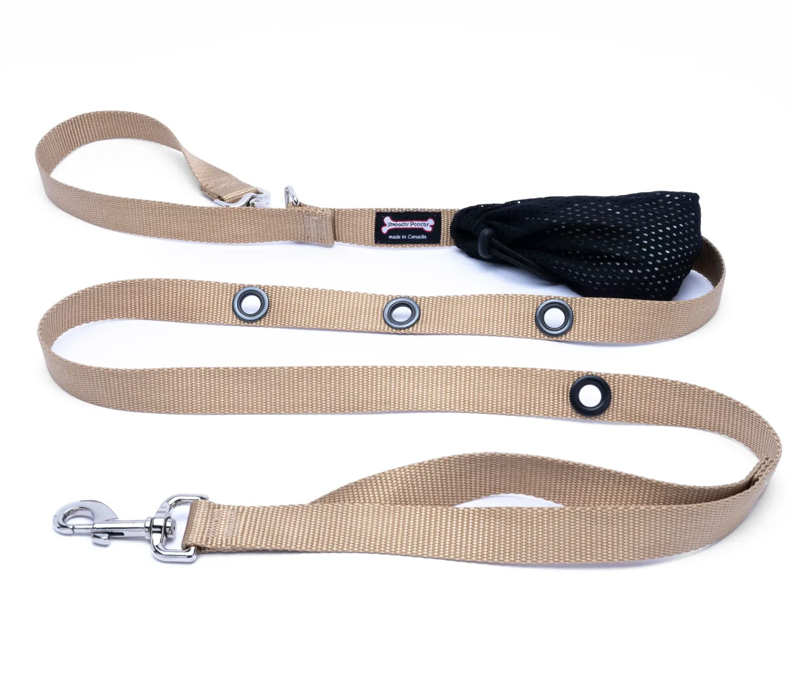 Hands-Free Nylon Leash - Camel