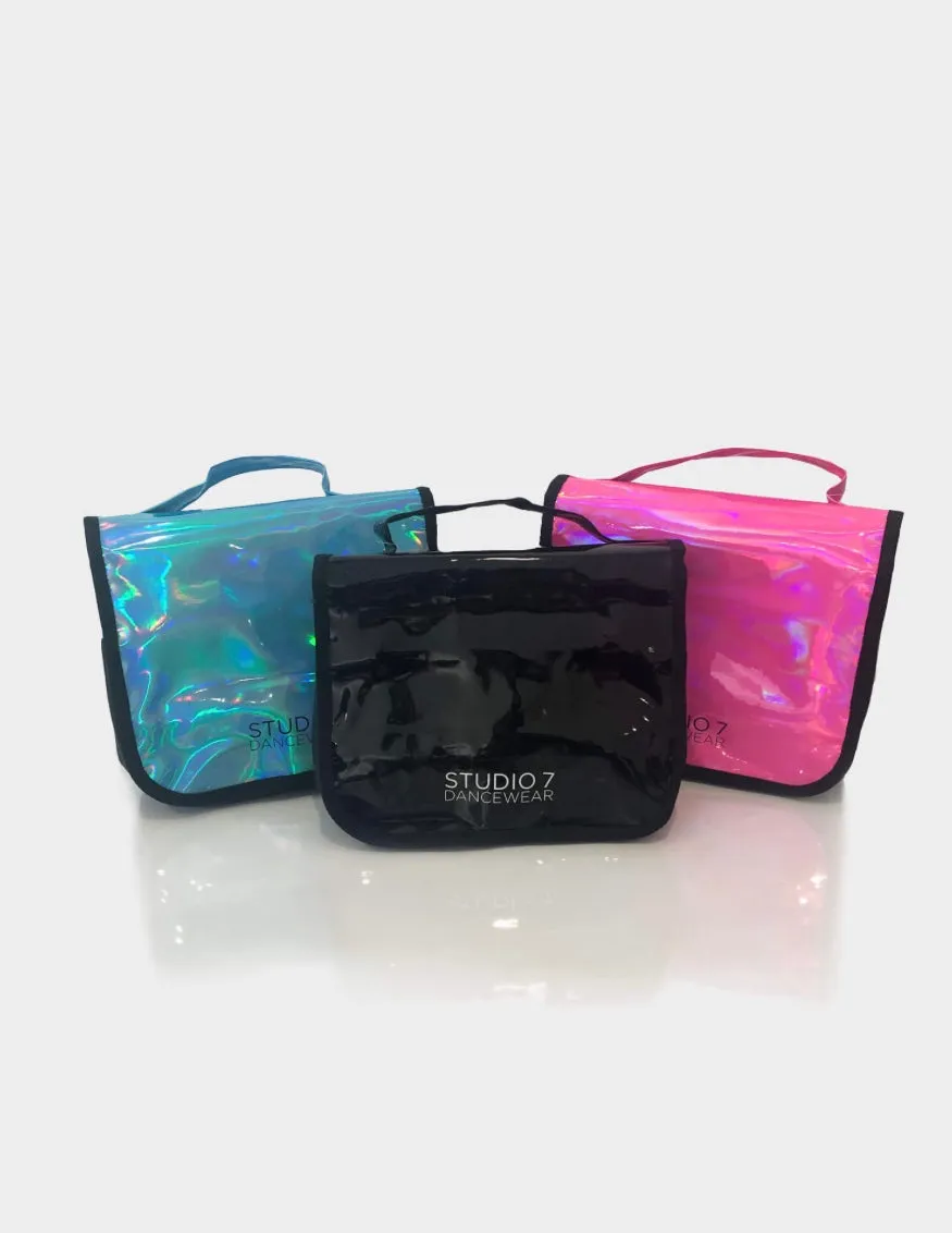 Holographic Make Up Bag - Black