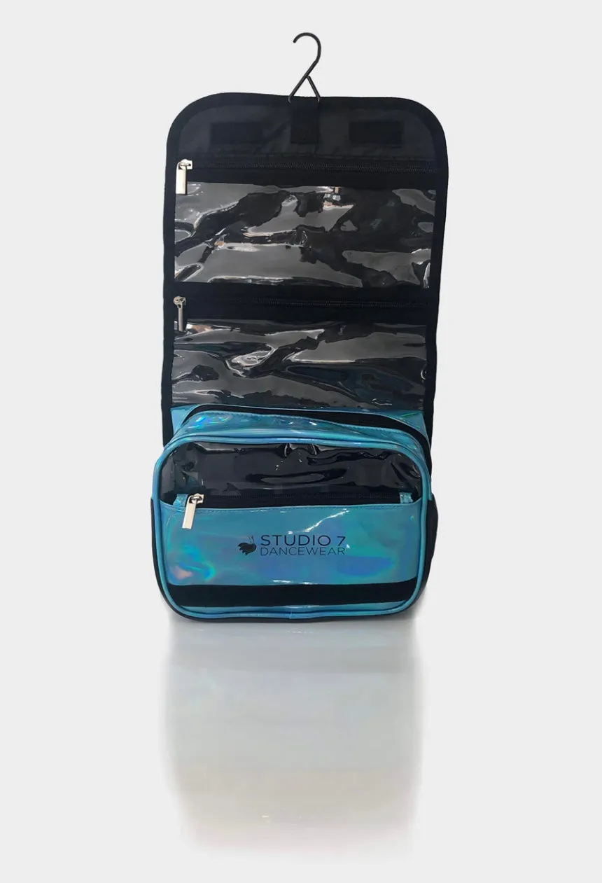 Holographic Make Up Bag - Blue