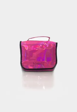 Holographic Make Up Bag - Pink