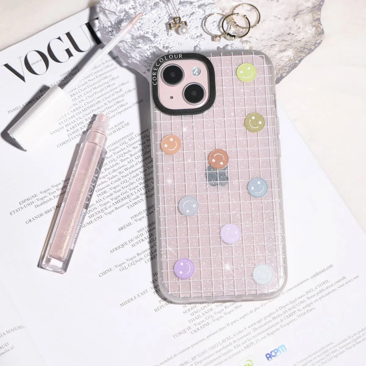 iPhone 12 Pro Max School's Out! Smile! Glitter Phone Case