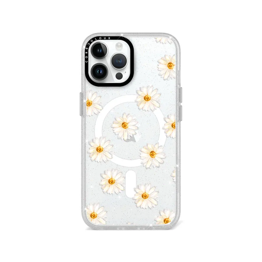 iPhone 12 Pro Oopsy Daisy Glitter Phone Case MagSafe Compatible