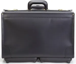 Korchmar LITIGATOR C1084-20 Leather 20" Wheeled Catalog Case