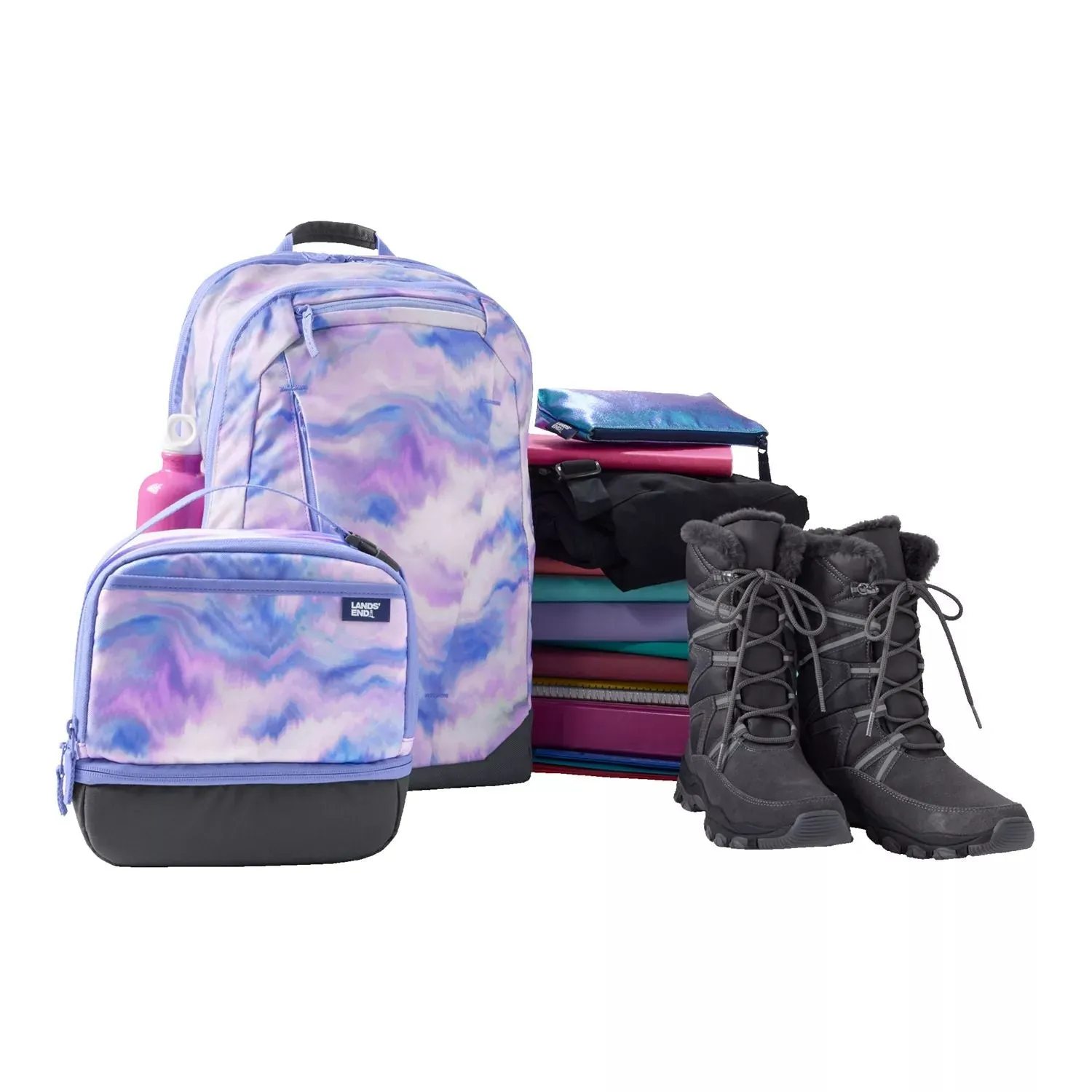 Large backpack Kids Lands' End TechPack