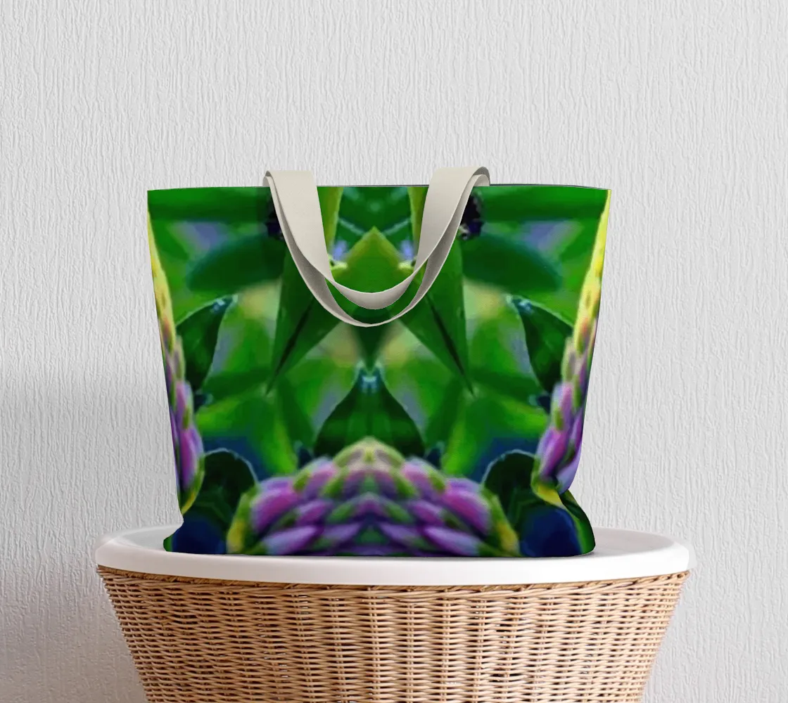 Lavender Large Tote 2