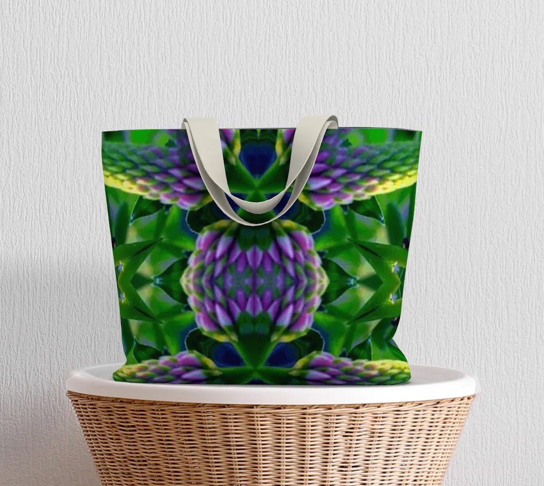 Lavender Large Tote 4