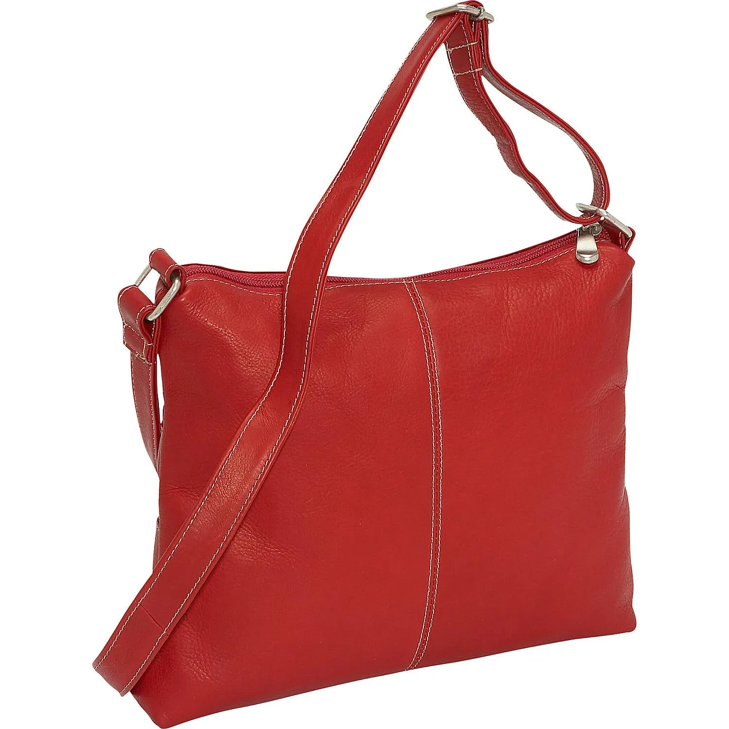 Le Donne Leather Two Zip Crossbody