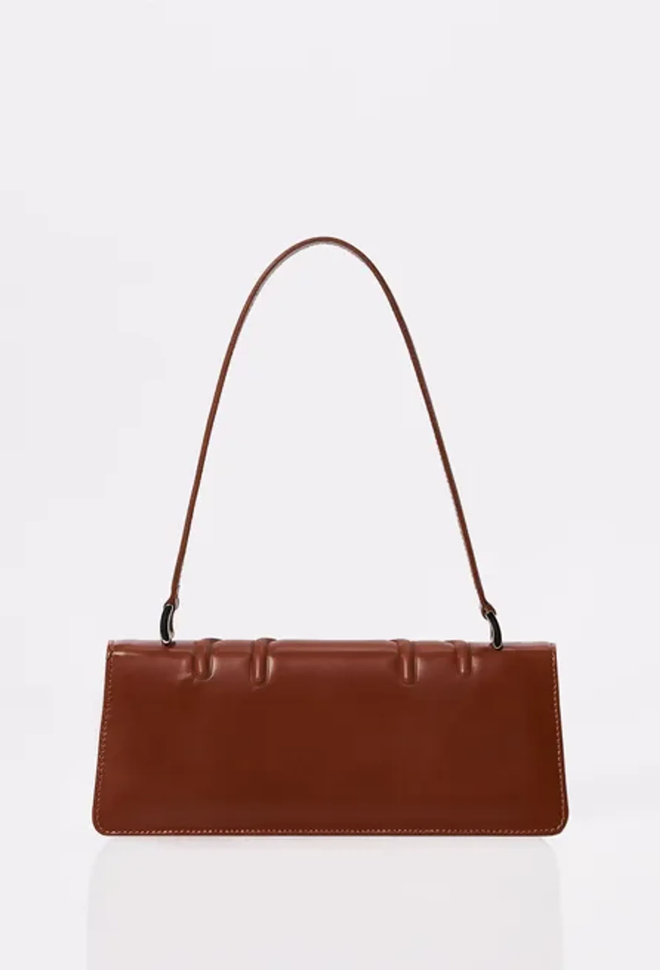 Leather Shoulder Flap Bag 'Hilda'