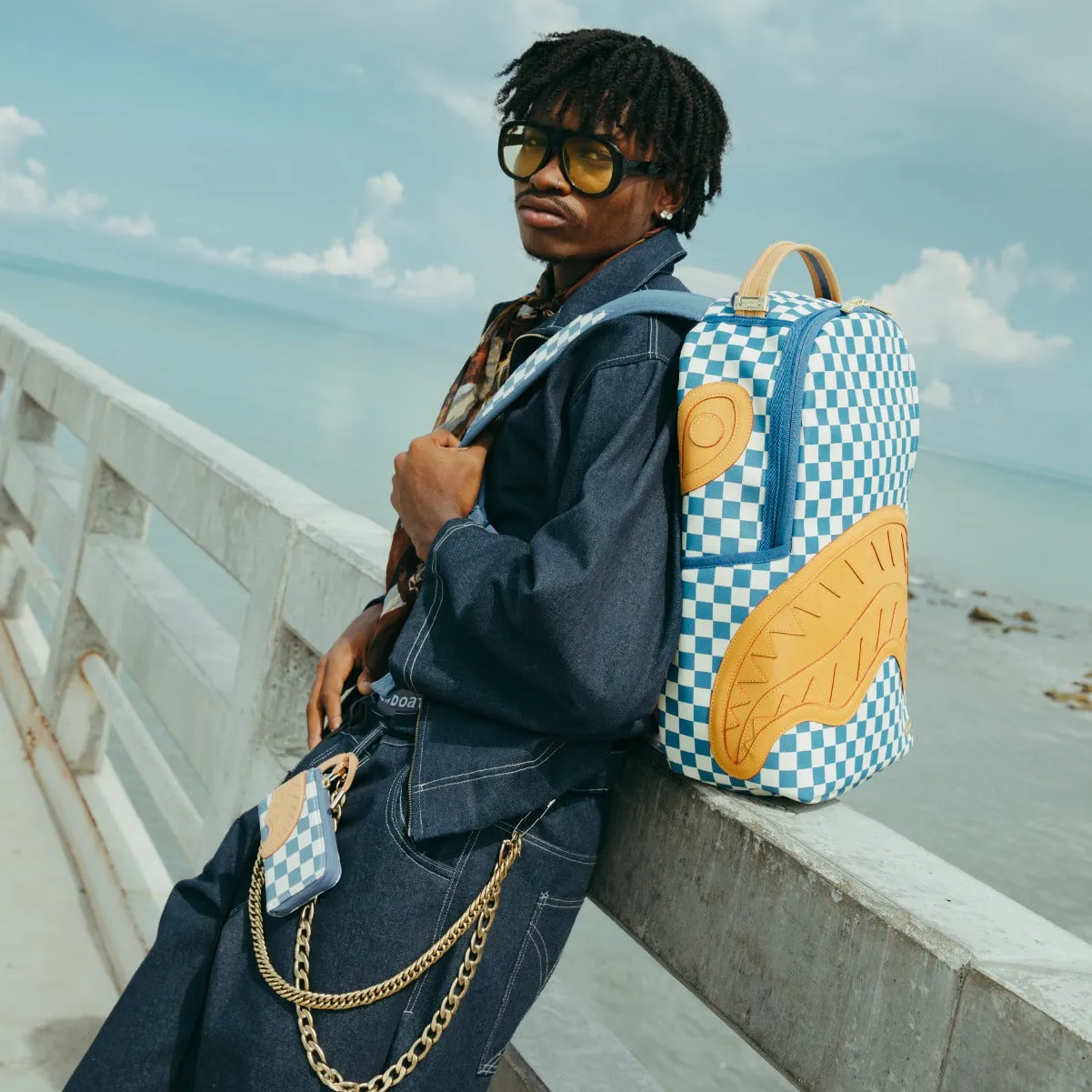 Letter Checkers DLXSV Backpack