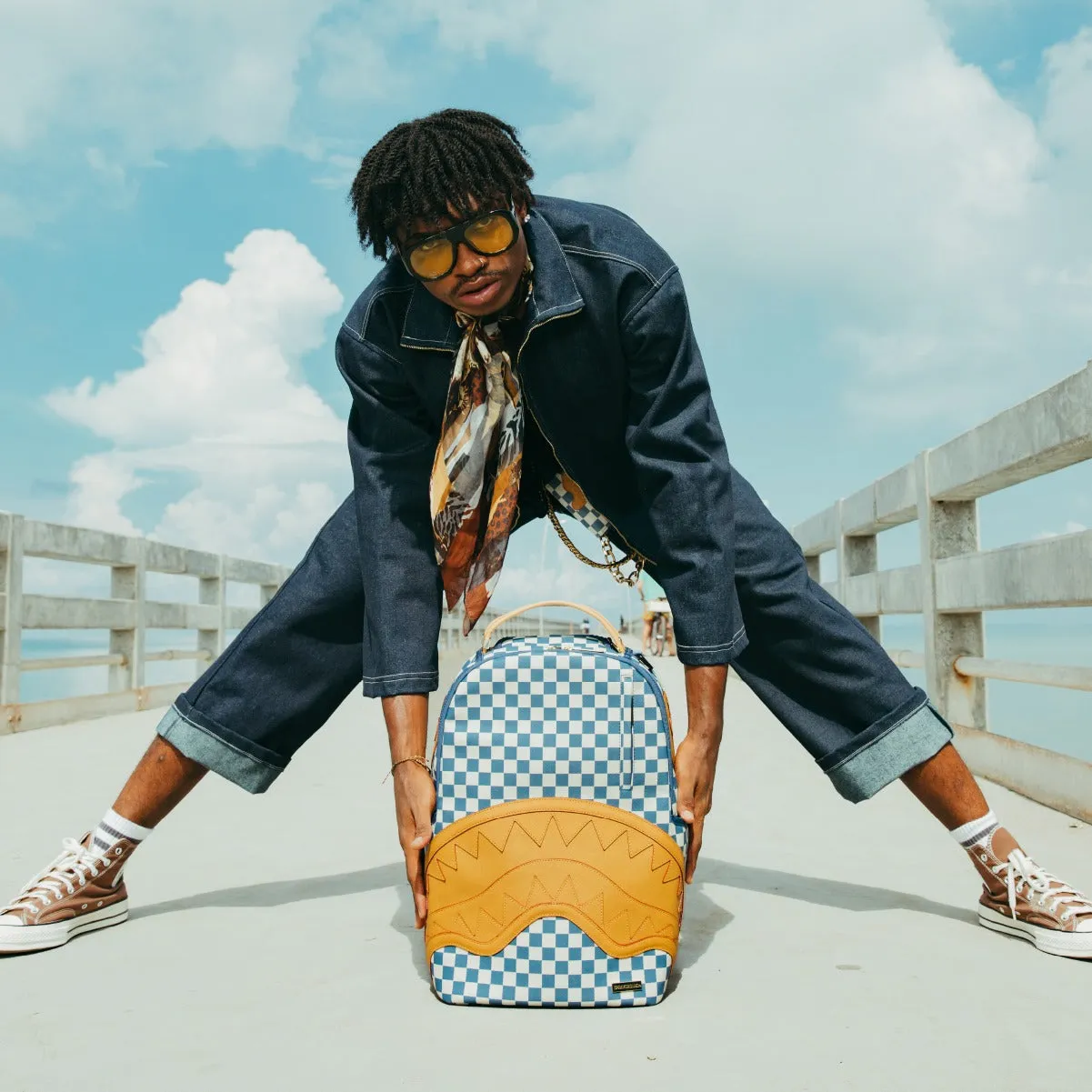 Letter Checkers DLXSV Backpack