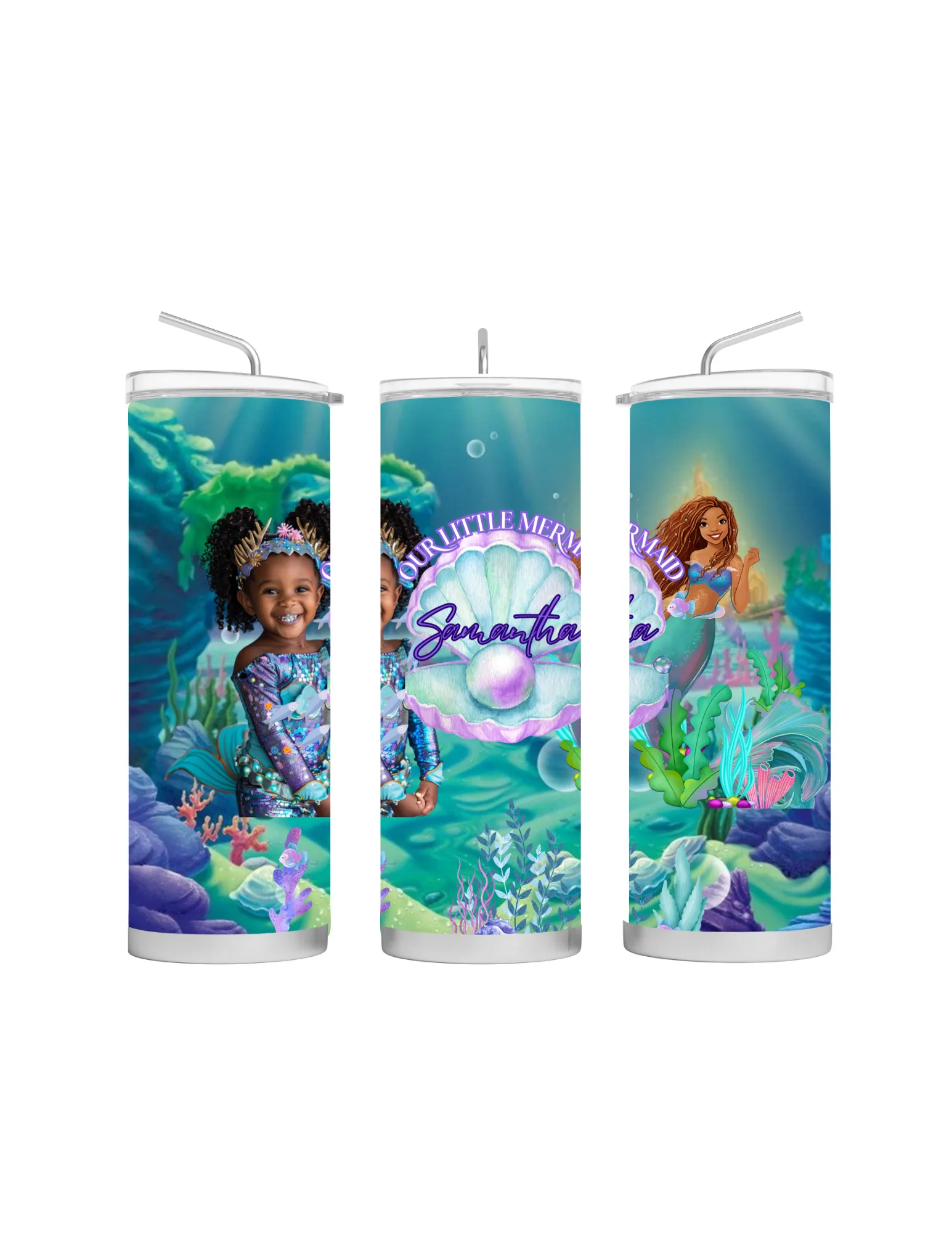 Little Mermaid Editable Template