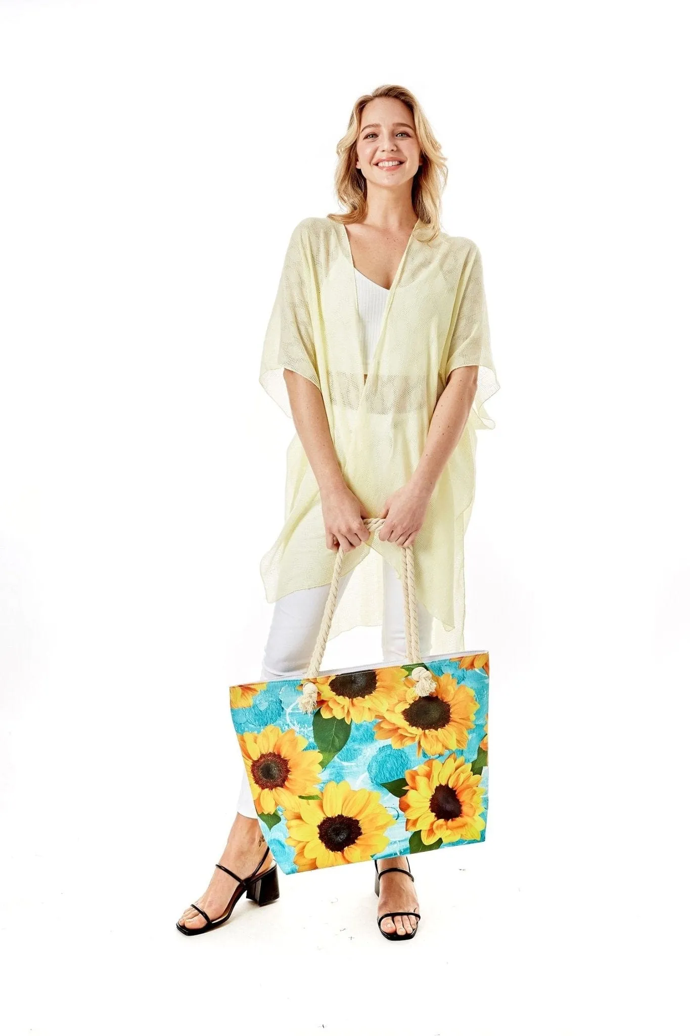 LOA352 Sunflower Beach Tote