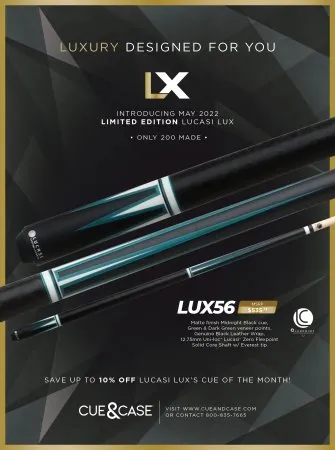 Lucasi Lux® LUX56 Pool Cue