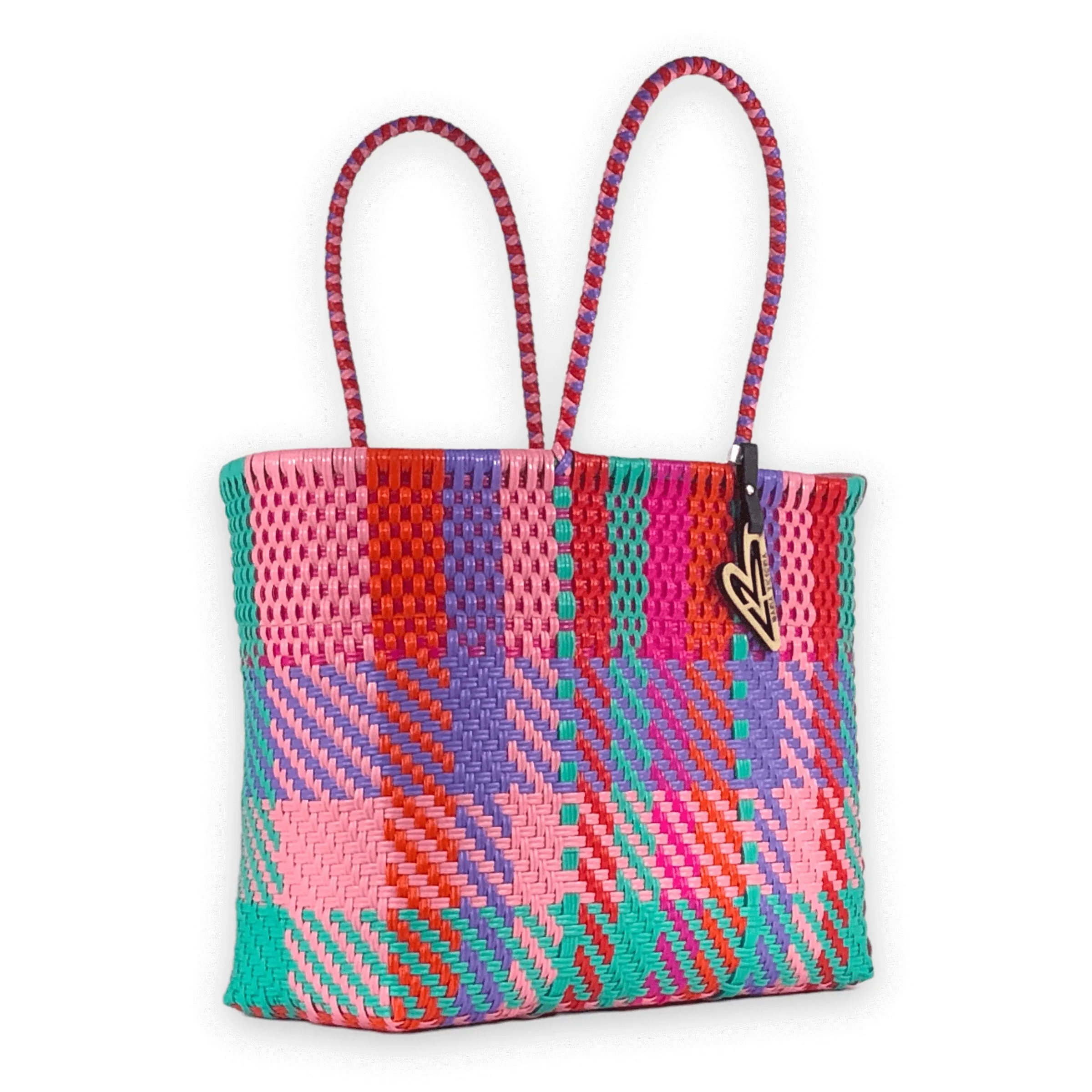 Maria Victoria | Finch Totes | Upcycled, Handwoven, Multicolor Tote