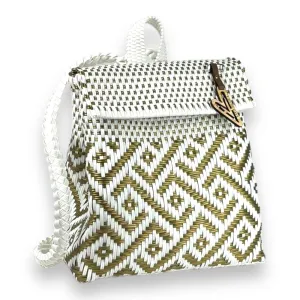 Maria Victoria | Nova WG BK | Upcycled, Handwoven, Backpack