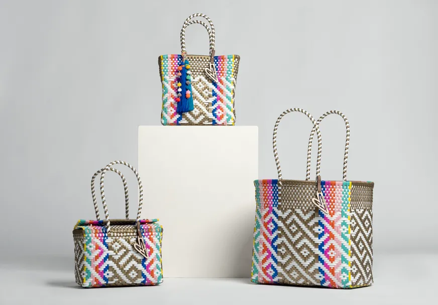 Maria Victoria | Spark BK | Upcycled, Handwoven, Backpack