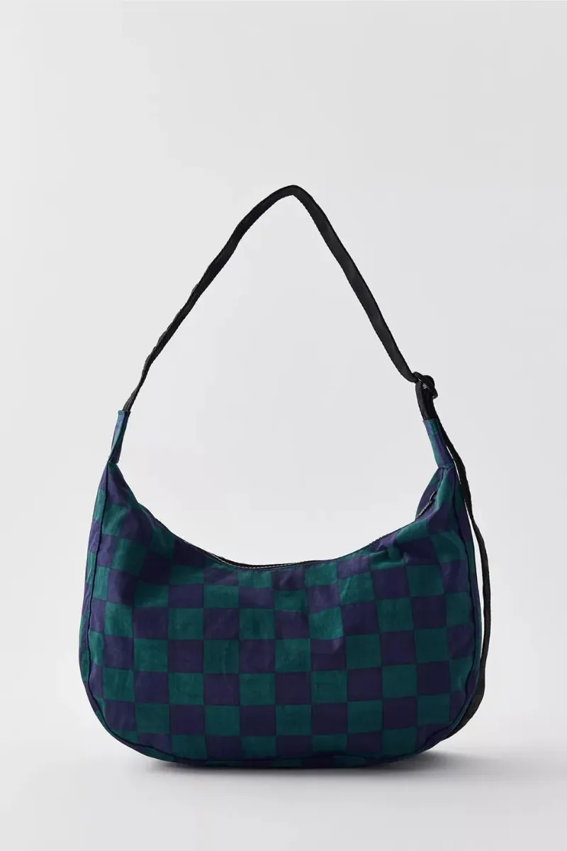 Medium Nylon Crescent Bag