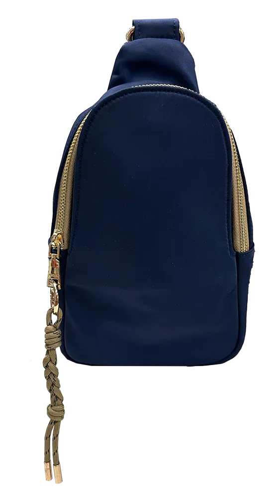 Nora Bag | Black & Navy