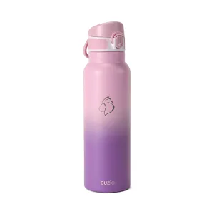 Pop Up Water Bottle with Silicone Straw Lid | 24 - 32oz